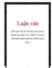 Đề tài Tình hình thực hiện chiến lược đa dạng hoá sản phẩm ở công ty giầy Thượng Đình
