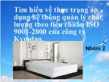 Đề tài Tìm hiểu về thực trạng áp dụng hệ thống quản lý chất lượng theo tiêu chuẩn ISO 9001-2000 của công ty Kymdan