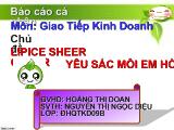 Đề tài Lipice Sheer color – yêu sắc môi em hồng