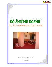 Đồ án Dự án phòng trà sinh viên