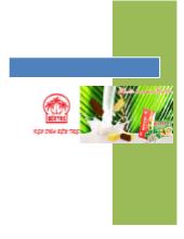Tiểu luận Thâm nhập kẹo dừa Bến Tre vào thị trường Pháp