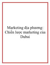 Đề tài Chiến lược marketing của Dubai