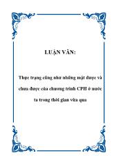 Đề tài Doanh nghiệp Nhà nước ở Việt Nam và thực trạng cổ phần hóa