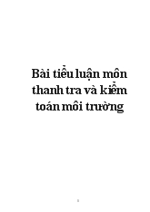 Tiểu luận Thực trạng và đề xuất một số biện pháp và kiến nghị nhằm hoàn thiện công tác thanh tra việc thực hiện pháp luật về bảo hiểm xã hội tại các doanh nghiệp cổ phần trên địa bàn tỉnh Thanh Hóa
