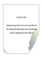 Đề tài Việt Nam thách thức trên con đường hội nhập