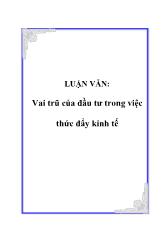 Đề tài Các giải pháp cơ bản để tăng cường vai trò kinh tế của Nhà nước