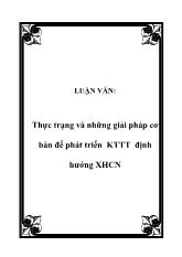 Đề tài Một số vấn đề nền kinh tế thị trường định hướng xã hội chủ nghĩa ở Việt Nam