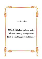 Đề tài Những đặc trưng cơ bản của nền kinh tế thị trường định hướng xã hội chủ nghĩa ở Việt Nam