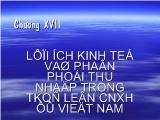 Bài giảng Lợi ích kinh tế và phân phối thu nhập trong TKQĐ lên CNXH ở Việt Nam