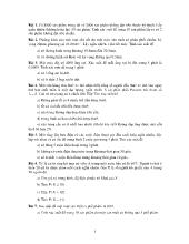 Bài tập Xác suất chương 2, 3
