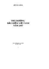 Thị trường bảo hiểm Việt Nam năm 2007