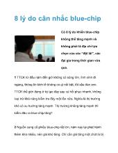 Tám lý do cân nhắc blue-Chip