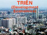 Bài giảng kinh tế phát triển (Development Economics)