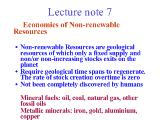 Lecture note 7