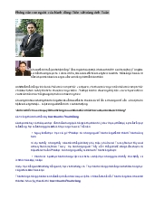 Phỏng vấn con người của hành động: Tiến sĩ Hoàng Anh Tuấn