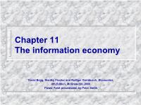 The information economy