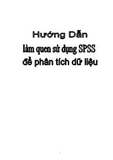 Tổng quan việc sử dụng spss để phân tích dữ liệu