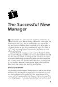 The sucessful for new managers