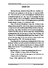 Đề tài Phân tích tình hình hoạt động sản xuất kinh doanh của công ty Cổ phần may Thăng Long giai đoạn 2000-2005 - Vũ Thị Thanh Huyền