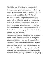 Tiếp thị theo mục đích sử dụng hay theo chức năng
