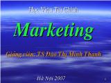 Bài giảng Marketing