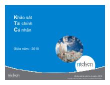 Báo cáo Kết quả khảo sát Tài chính cá nhân tại Việt Nam 2010