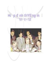 Đề tài Tìm hiểu hiệp định thương mại Việt -Mỹ