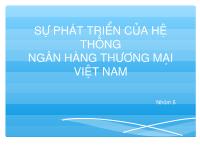Đề tài Sự phát triển của hệ thống ngân hàng thương mại Việt Nam
