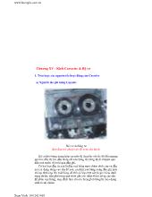 Bài giảng chương 15: Khối Casssette và bộ cơ