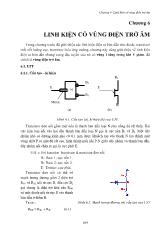 Bài giảng Linh kiện có vùng điện trở âm