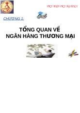 Bài giảng Tổng quan về ngân hàng thương mại: Vị trí của ngân hàng trong thị trường tài chính