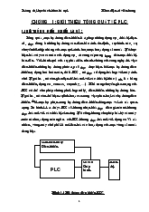 Chương 1: Giới thiệu tổng quát về PLC