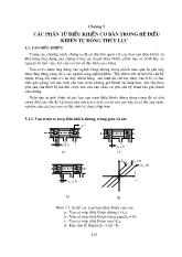 Các phần tử điều khiển cơ bản trong hệ điều khiển tự động thủy lực