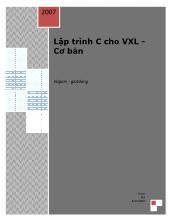 Lập trình c cho VXL cơ bản