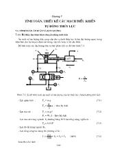 Tính toán, thiết kế các mạch điều khiển tự động thủy lực