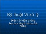 Bài giảng Kỹ thuật Vi xử lý - Chương IV: Hoạt động của các chip EPROM, SRAM