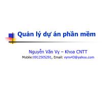 Bài giảng Quản lý dự án phần mềm - Bài 4: Quản lý rủi ro