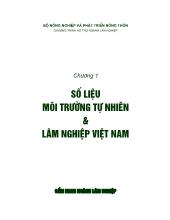 Cẩm nang ngành lâm nghiệp: Số liệu môi trường tự nhiên và lâm nghiệp Việt Nam