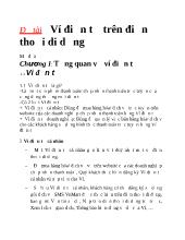 Đề tài Ví điện tử trên điện thoại di dộng