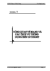 Đồ án Xây dựng dịch vụ thư điện tử - mailling system
