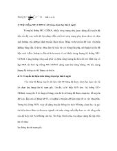Hệ thống MC- CDMA với băng chọn lọc thích nghi