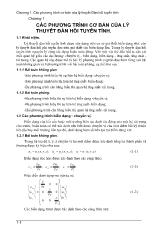 Bài giảng Các phương trình cơ bản của lý thuyết đàn hồi tuyến tính