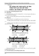 Bài giảng chương 5: Hệ thống cấp tháo nước và tính toán thủy lực khi cấp tháo