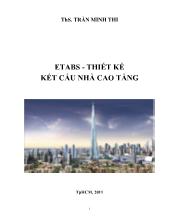 Bài giảng Etabs: Thiết kế kết cấu nhà cao tầng