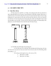 Bài giảng Kết cấu chịu nén