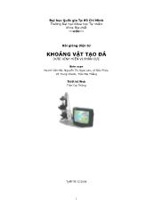 Bài giảng Khoáng vật tạo đá dưới kính hiển vi phân cực