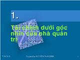 Bài giảng Tài chính dưới góc nhìn của nhà quản trị