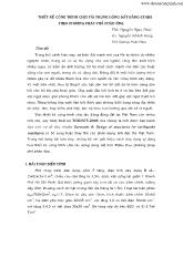 Bài giảng Thiết kế công trình chịu tải trọng động đất bằng etabs theo phương pháp phổ phản ứng