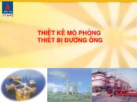 Bài giảng Thiết kế mô phỏng thiết bị đường ống