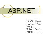 Báo cáo Tìm hiểu ASP.NET